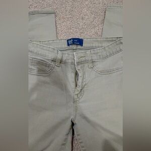 GAP Soft olive Denim Leggings